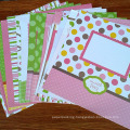 High Quality Custom Scrapbooking Paper Designs Pattern Paper Pack